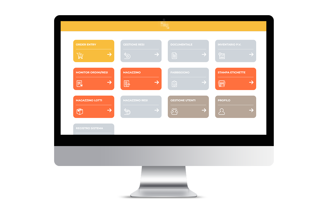 Order Entry - Produzione - Logistica - BI